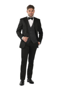 Costume homme noir slim