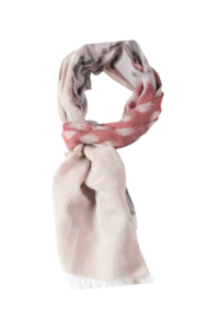 Écharpe homme rose