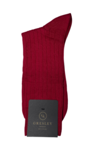 Chaussettes homme rouges