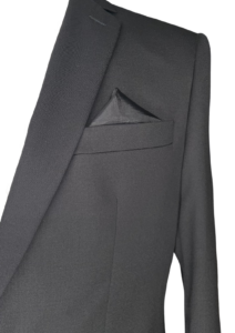 Costume classique noir coupe slim