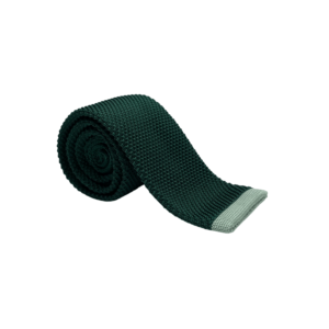 Cravate tricot verte clair