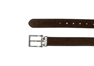 Ceinture homme marron en daim