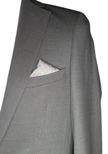 Costume gris micro dessin