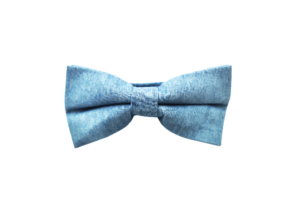 Noeud coton bleu ciel