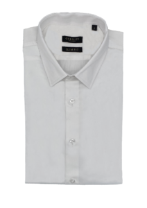 Chemise homme slim fit blanche