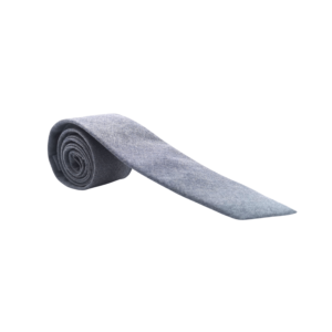 Cravate homme gris bleuté