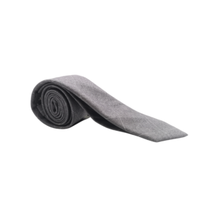 Cravate homme grise carreaux