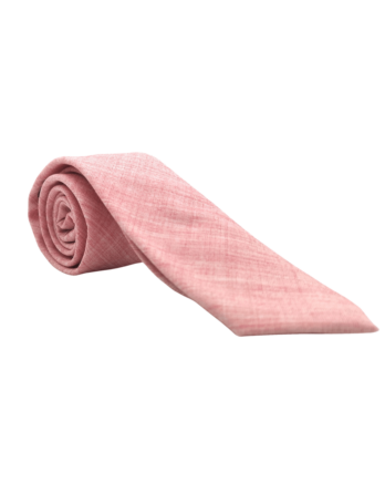 Cravate homme rose chiné