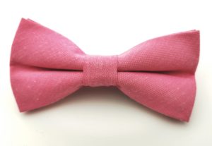 Noeud papillon coton rose malabar