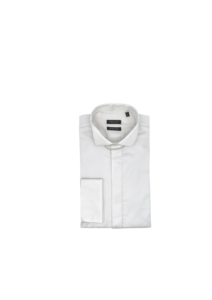Chemise ivoire col cassé