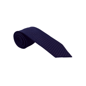 Cravate homme en soie violet aubergine à motifs