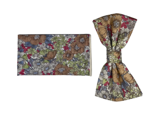 noeud papillon pochette costume liberty