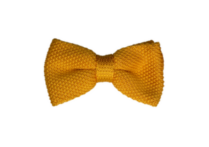 Noeud papillon tricot aurore