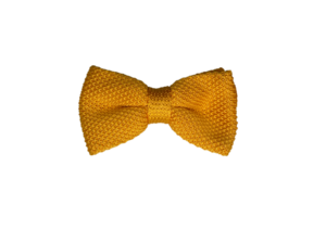 Noeud papillon tricot aurore