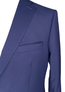 Costume classique bleu marine coupe droite