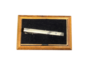 pince à cravate argent