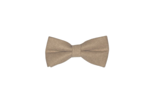 Noeud papillon beige