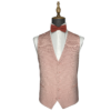 Gilet cérémonie terracotta écailles